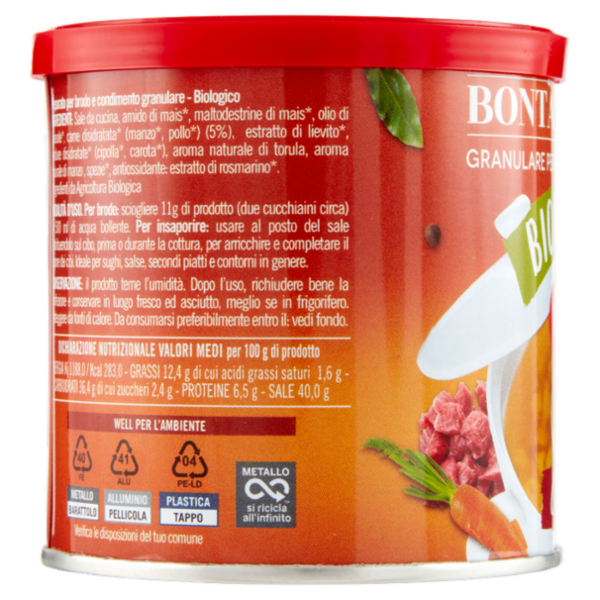 Well Bontà di Brodo Granulare Biologico Classico 150 g