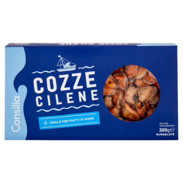 Consilia Cozze Cilene Sgusciate Surgelate 300 g