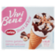 Selex Vivi Bene 4 Coni di Gelato con Latte Delattosato 300 g