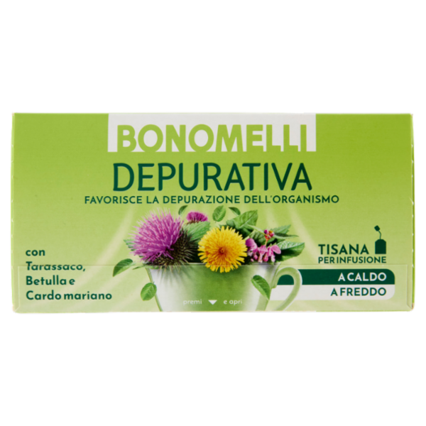 Bonomelli Tisane Depurativa 16 Filtri 32 g