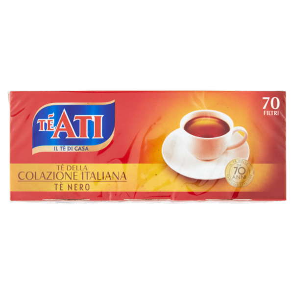 TèAti Tè della Colazione Italiana 70 filtri 105 g