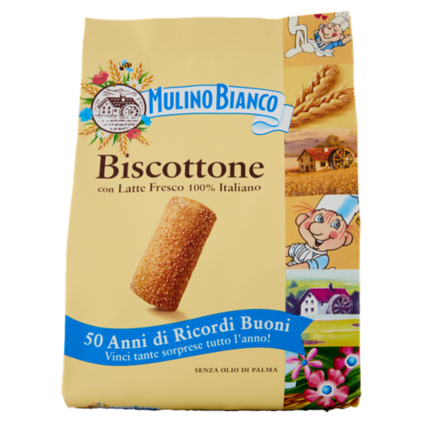 Mulino Bianco Biscottone Biscotti con Latte Fresco 100% italiano 700g