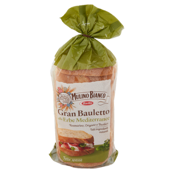 Mulino Bianco Gran Bauletto Pane con Erbe Mediterranee 500g