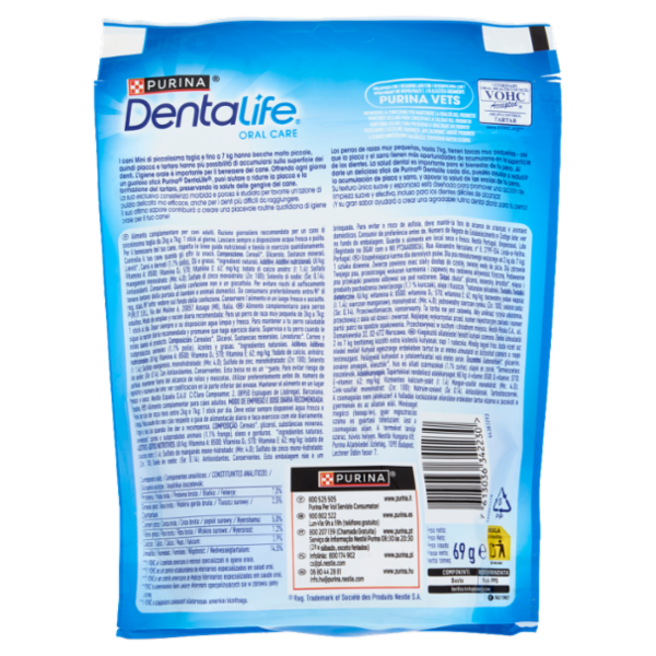 PURINA DENTALIFE Taglia Mini busta 7 Sticks 69 g