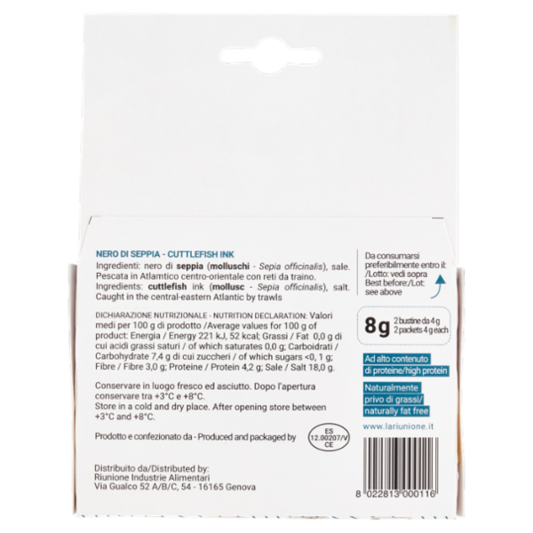 Riunione Nero di Seppia 2 x 4 g