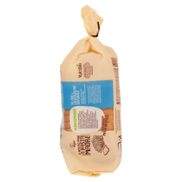 YukyBio A Pasta Madre Pane di Grano Senatore Cappelli 400 g