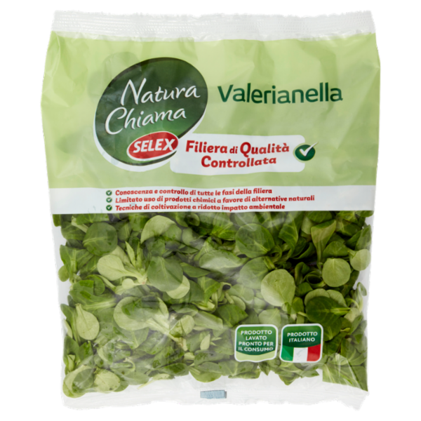 Selex Natura Chiama Valerianella Lavata e Pronta per il Consumo 150 g