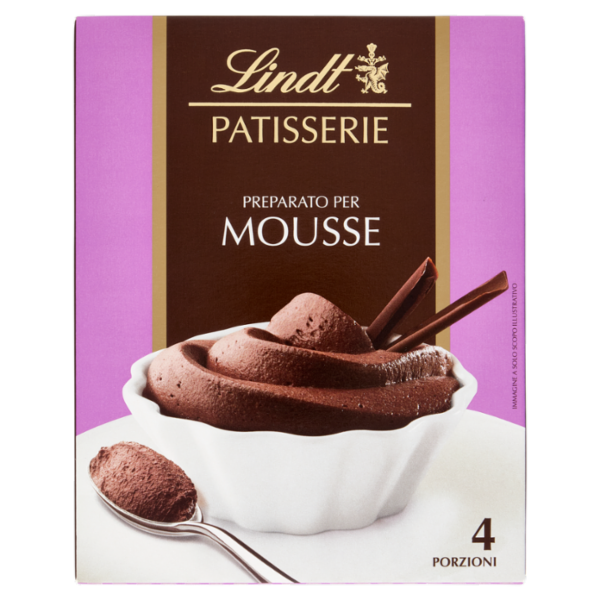 Lindt Mousse Preparato per dolci Cioccolato fondente 110 g