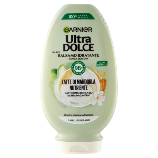Garnier Ultra Dolce il balsamo idratante Latte di Mandorle Nutriente 250 ml