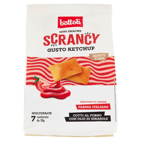 bottoli Mini Snacks Scrancy Ketchup 6 x 35 g