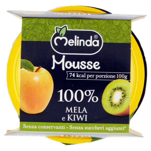 Melinda Mousse mela Golden e kiwi 2 x 100 g