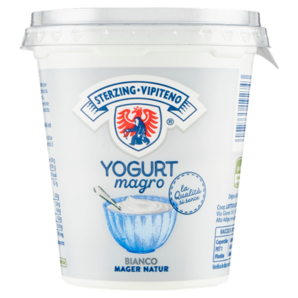 Sterzing Vipiteno Yogurt magro Bianco 400 g