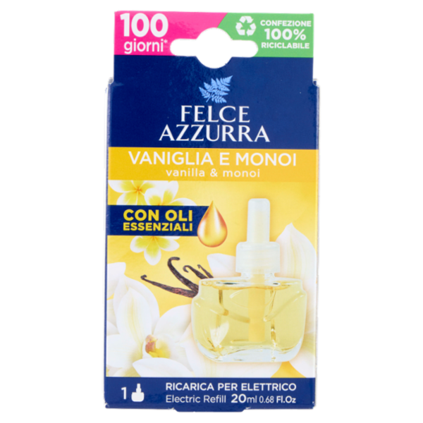 Felce Azzurra Aria di Casa Ricarica per Elettrico vaniglia e monoi 20 ml