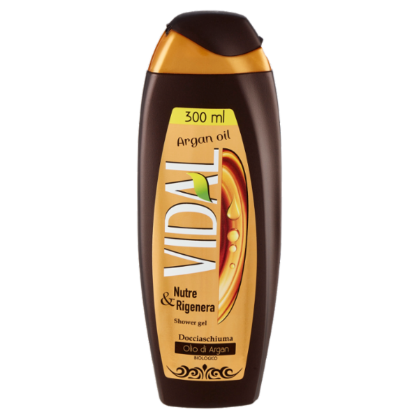 Vidal Argan oil Docciaschiuma Olio di Argan Biologico 300 ml