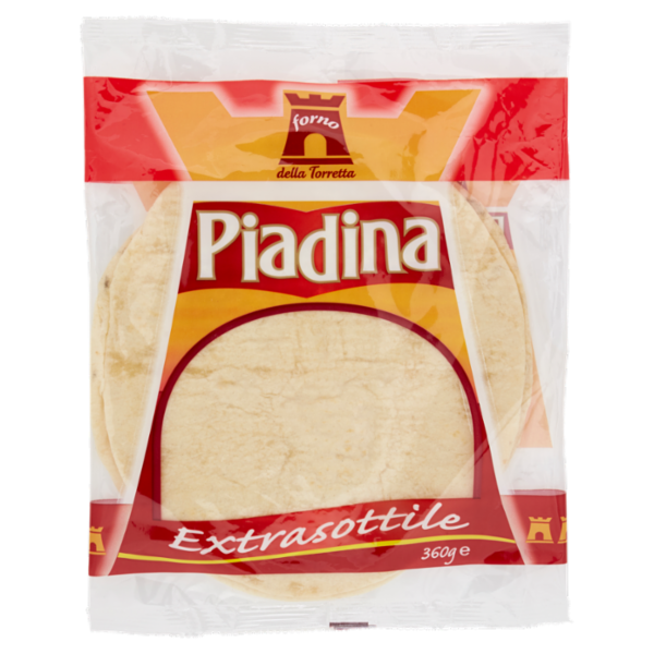 forno della Torretta Piadina Extrasottile 3 Piadine 360 g