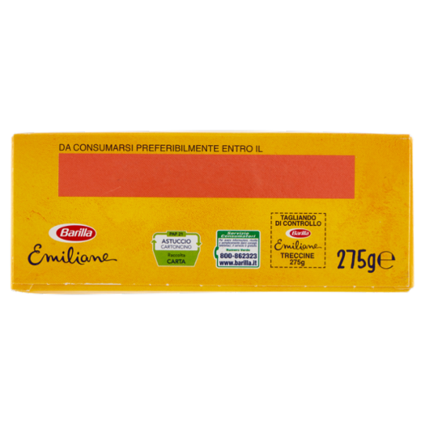 Barilla Emiliane Treccine Pasta all'Uovo 275g