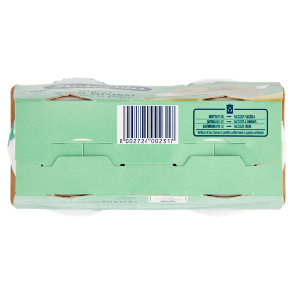 Arborea Yogurt Zero Grassi Banana in pezzi 2 x 125 g