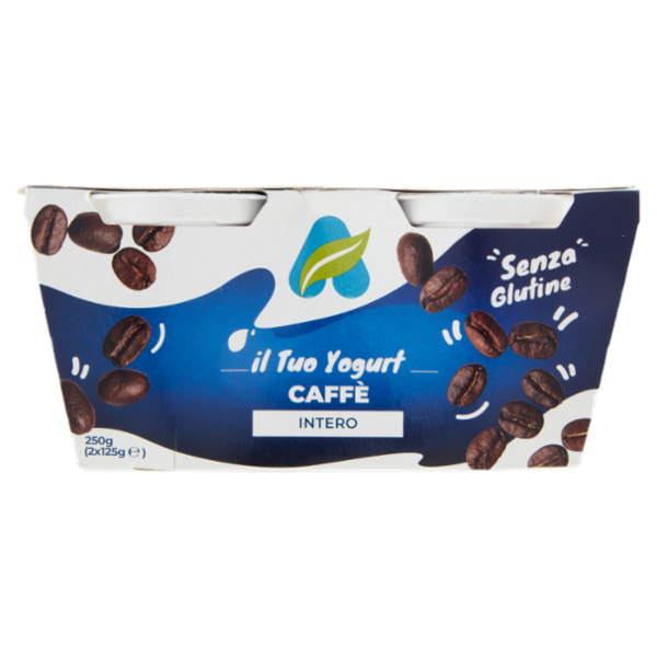 Centrale del Latte Alessandria e Asti il Tuo Yogurt Caffè Intero 2 x 125 g