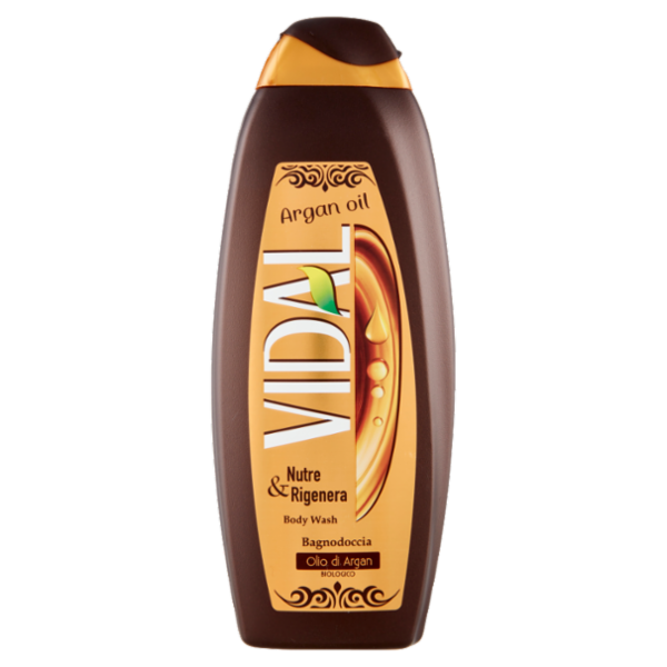 Vidal Argan oil Bagnodoccia Olio di Argan Biologico 600 ml