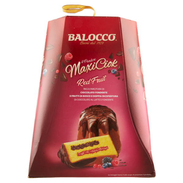 Balocco il Pandoro MaxiCiok Red Fruit 800 g