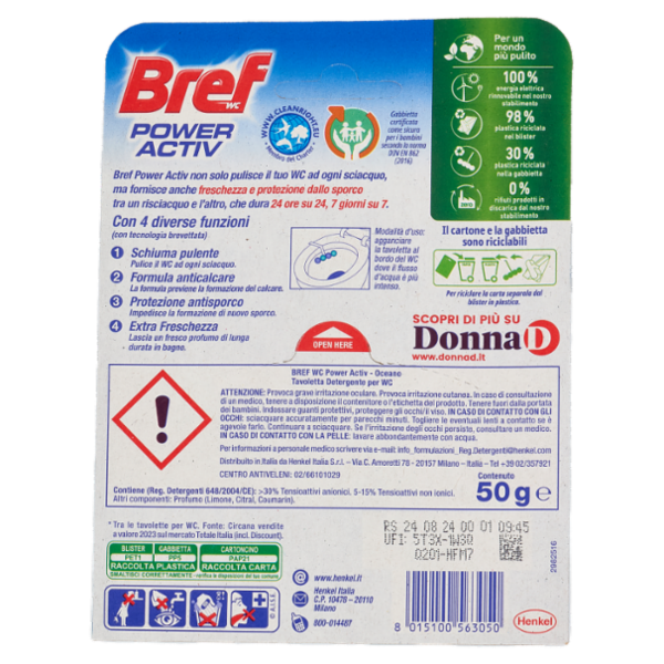 BREF WC Power Activ Ocean 50 g