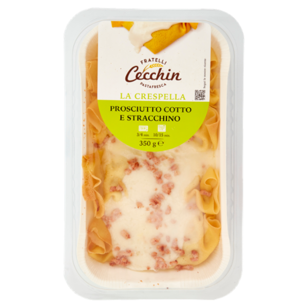 Cecchin la Crespella Prosciutto Cotto e Stracchino 350 g