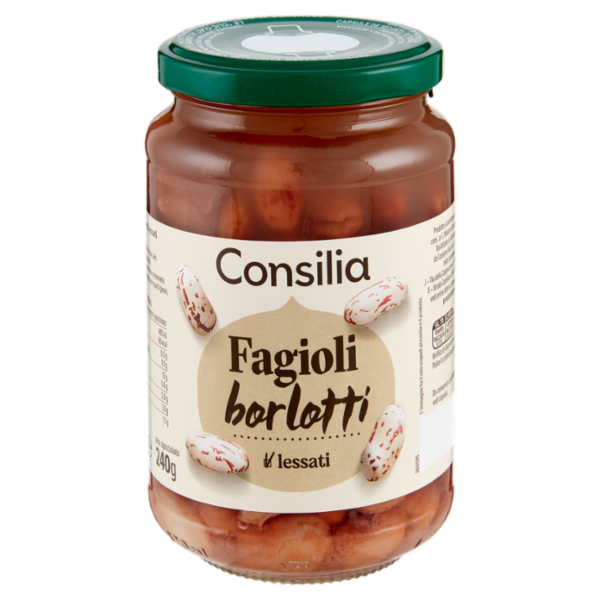 Consilia Fagioli Borlotti lessati 360 g