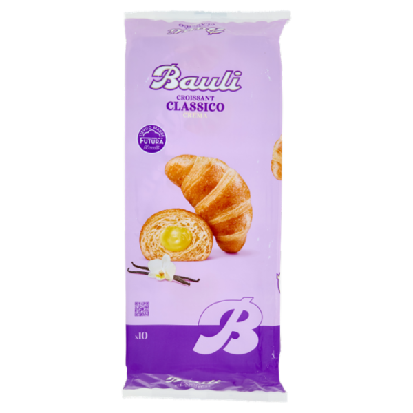 Bauli Croissant Classico Crema 10 x 50 g