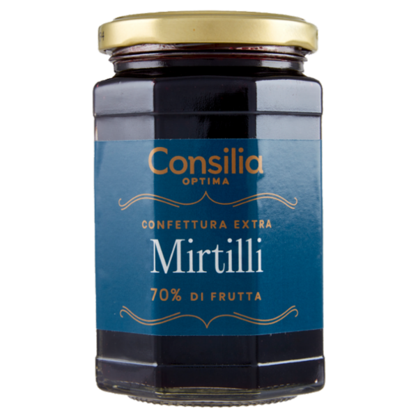 Consilia Optima Confettura Extra Mirtilli 350 g