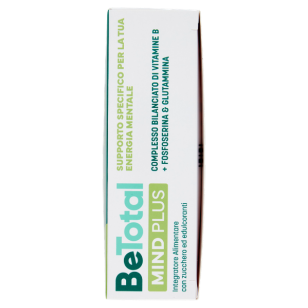 BeTotal Mind Plus Vitamina B Supporto per Stanchezza e Concentrazione Adulti e Bambini 6+ 20 Bst 50g