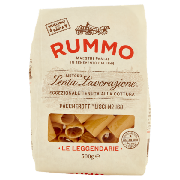 Rummo Le Leggendarie Paccherotti Lisci N° 168 500 g