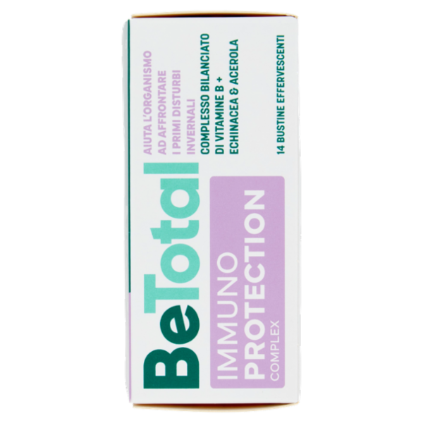 BeTotal Immuno Protection Vitamina B, Echinacea, Acerola, Supporto per Difese Immunitarie 14 Bst 49g