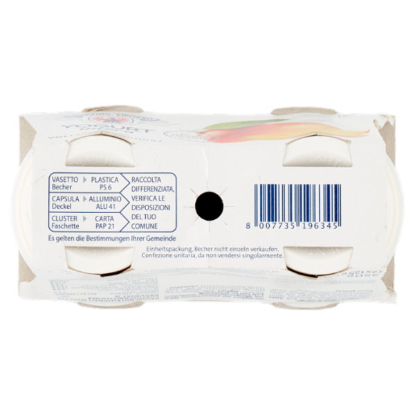Sterzing Vipiteno Yogurt intero Mango 2 x 125 g
