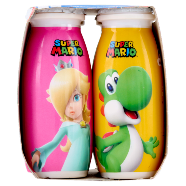 ACTIMEL Pokémon, Yogurt da Bere con Vit B6 e D per il Sistema Immunitario, gusto fragola, 4X100G