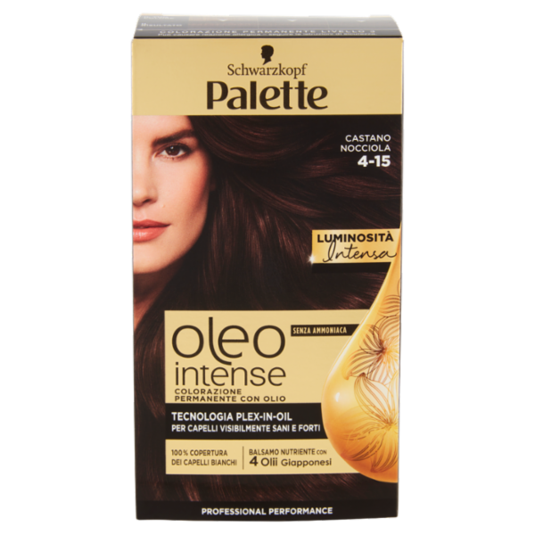 Palette oleo intense Castano Nocciola 4-15