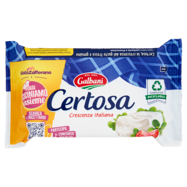 Galbani Certosa Crescenza Italiana 165 g