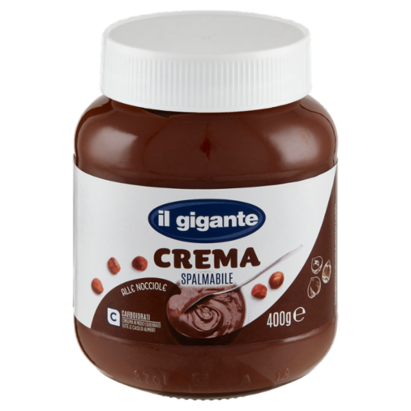 IL GIGANTE Crema Spalmabile alle Nocciole 400 g