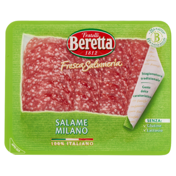 Fratelli Beretta Fresca Salumeria Salame Milano 100 g