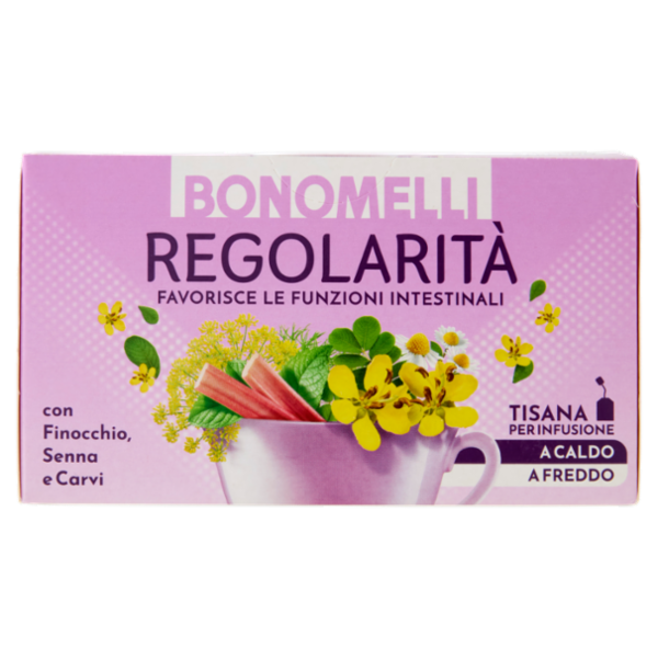 Bonomelli Tisane Regolarità 16 Filtri 32 g