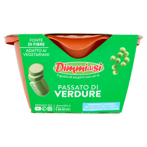 DimmidiSì le Zuppe fresche Passato di Verdure 620 g