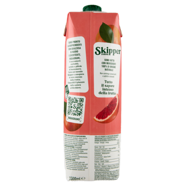 Zuegg Skipper Pompelmo Rosa 1000 ml