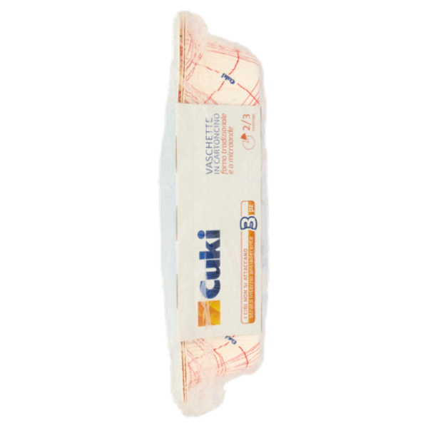 Cuki Cuoce Vaschette in Cartoncino 2/3 porzioni - 3 pz (RC 63)