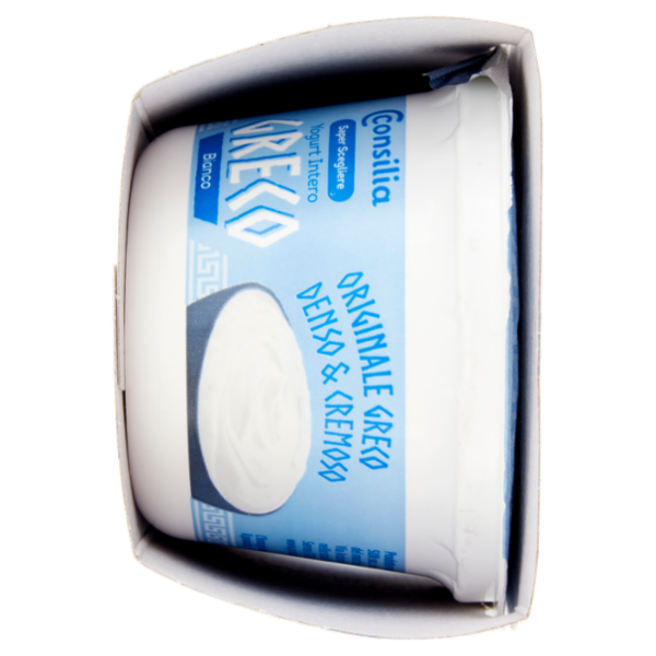 Consilia Saper Scegliere Yogurt Intero Greco Bianco 2 x 150 g