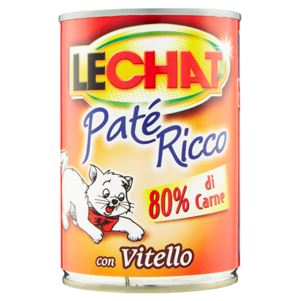 LeChat Paté Ricco con Vitello 400 g