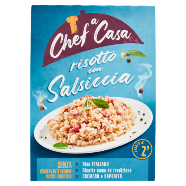 Chef a Casa risotto con Salsiccia 250 g