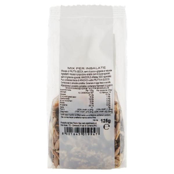 Mister Nut Wellness Mix per Insalate 125 g