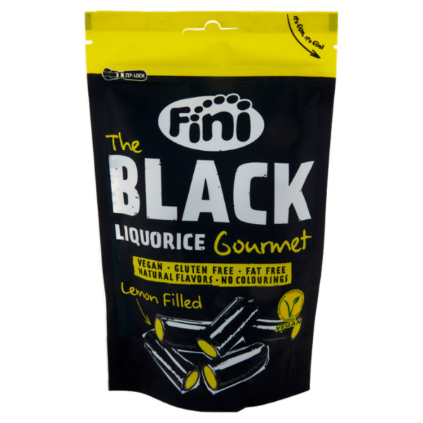 Fini the Black Liquorice Lemon Filled 180 g