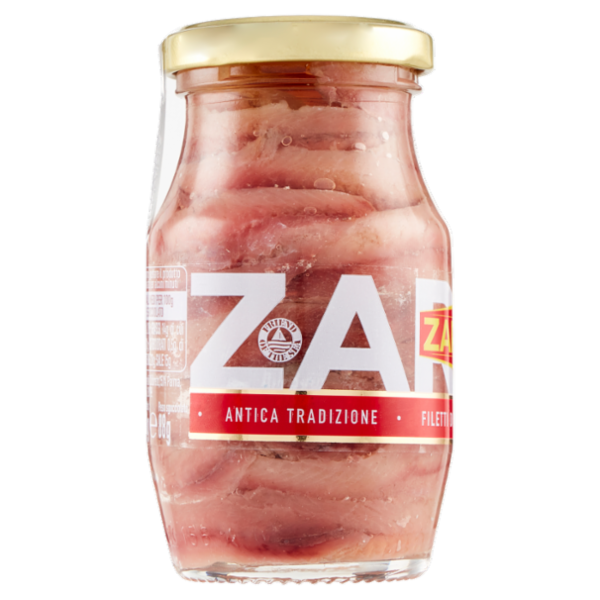 Zarotti Filetti di Alici Classici in Olio di Oliva 150 g