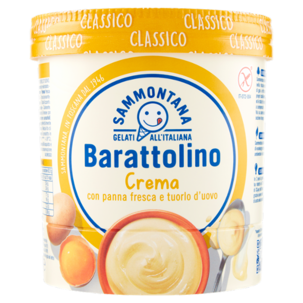 Sammontana Barattolino Classico Crema 500 g