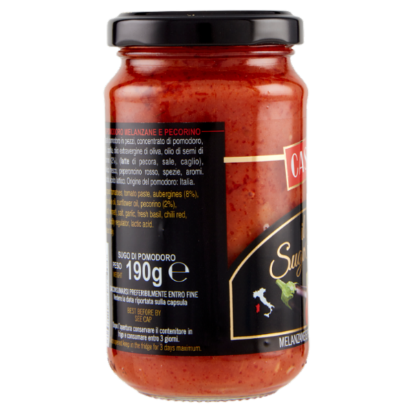 Casar il Sugo Sardo Melanzane e Pecorino Sardo 190 g